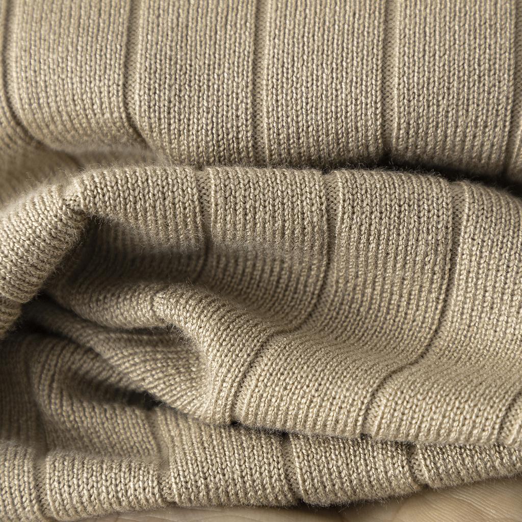 Schlank geschnittene Hose mit weitem Bein Pullover Dreiteiliges Damen Herbst Neu Weste Gestrickte Strickjacke Set