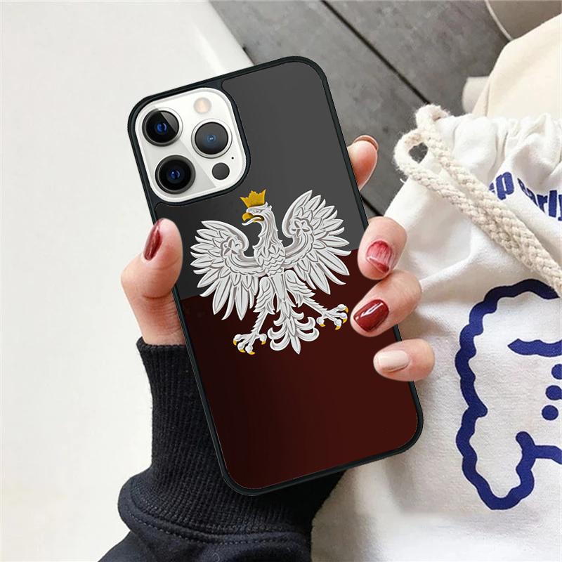 Poland Flag Phone Case For iPhone 17 Air 15 16 Cover 11 13 14 Pro Max 12 Plus Max Fundas