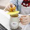 Heat-Resistant Silicone Tea Cup Cover 1Pc Reusable Cartoon Sealed Dustproof Leakproof Lid Tool
