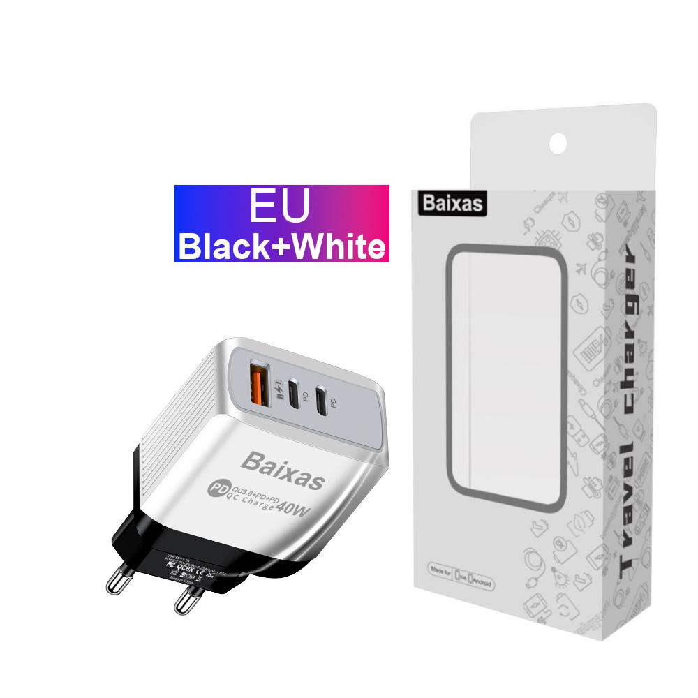 Universal Power Adapter: Compatible with EU, US, UK, AU Standards, featuring 1U + 2PD Charging Ports.