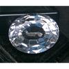 White Sapphire Natural 28-30 Ct Oval Cut Excellent Certified Loose Gemstone