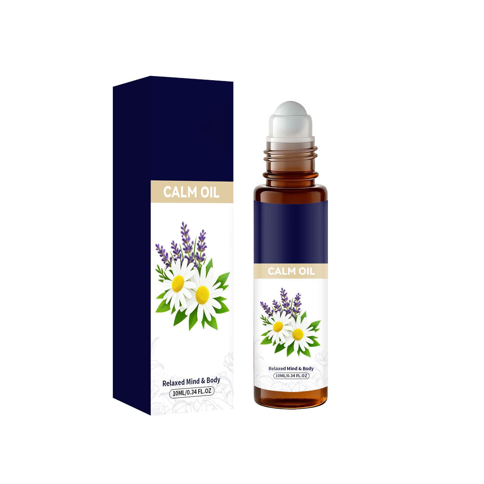 

Lavender Care Roll On Essential Oil 10ml Natural Aromatherapy Calm Oil for Relaxed Mind and Body Suitable for Daily Use and Easy Application One Size