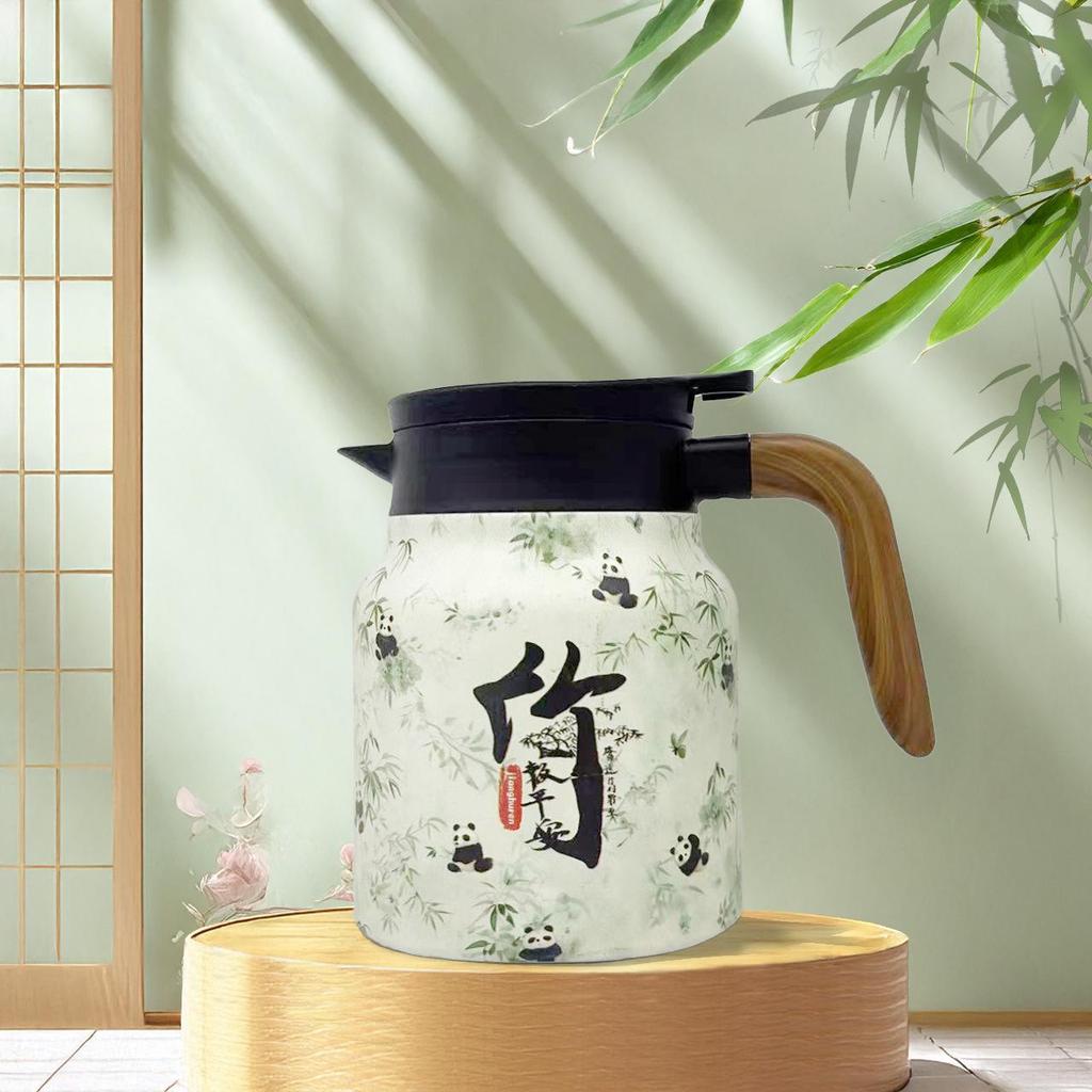 Stainless Steel Insulated Tea Pot with Tea and Water Separation