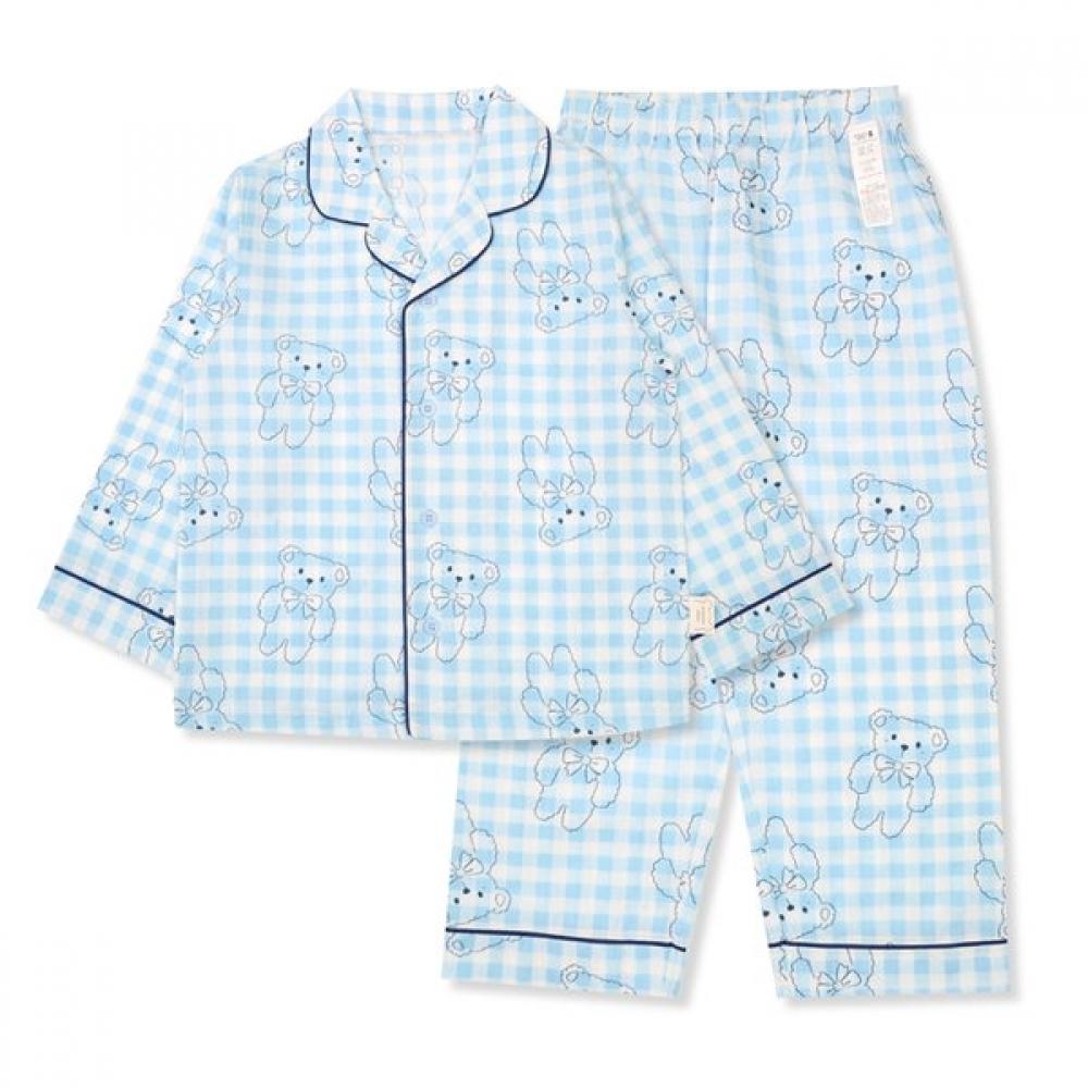 Organicmom Lubea Long Sleeve Kids Pajamas Mjsssw03 110