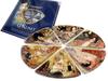 Carmani, Klimt Decorative and Utility Glass Plates (6 Pieces/mix of 6 Patterns)