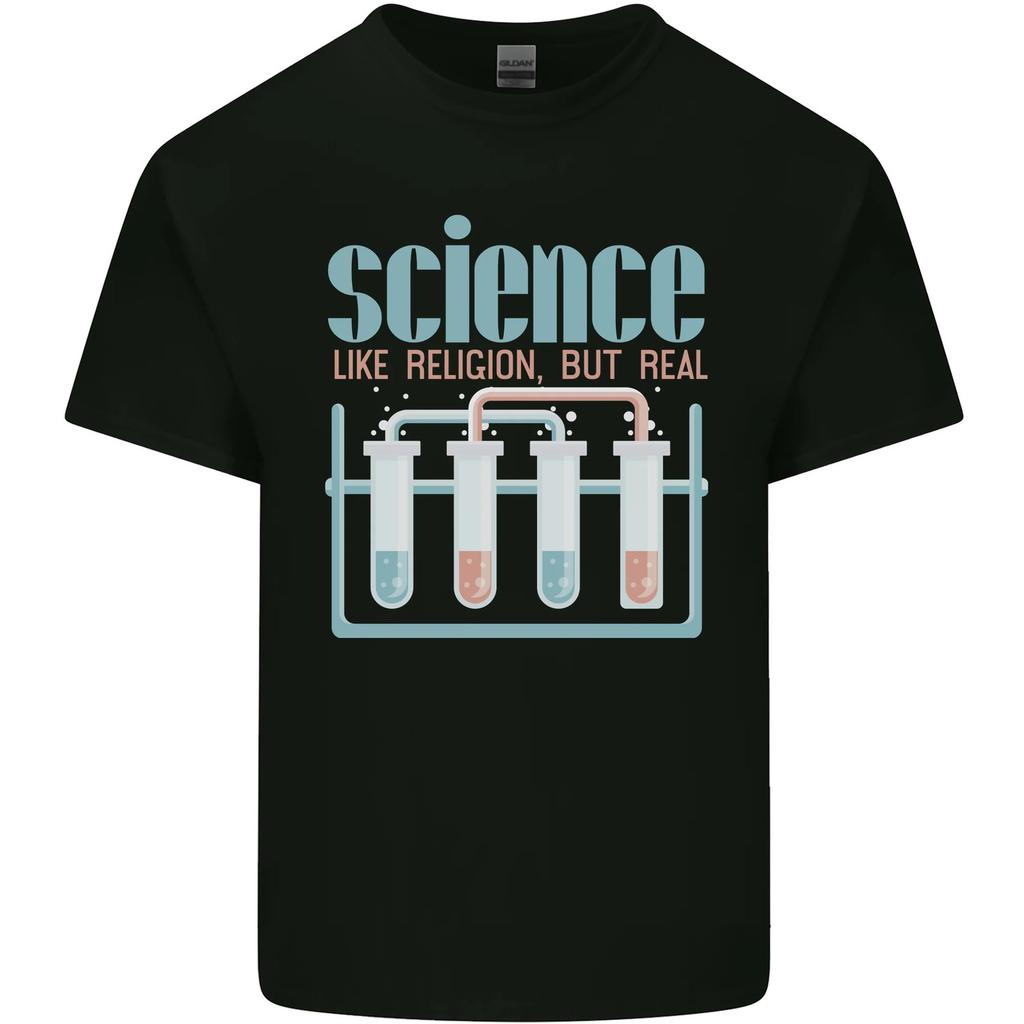 Science Like Religion Atheist Atheism Evolution Unisexs Cotton TShirt Tee Top