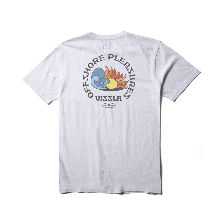 Bisla Offshore Pleasures Ss Pkt Tee-Wht L