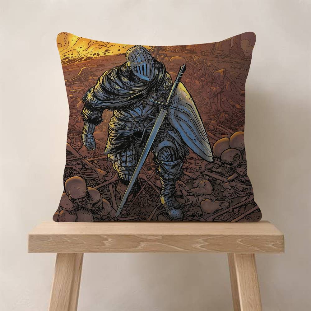Classic Game DDark Souls 3 Personalized Pillow Dust Cover Bedroom Kids Party Decoration Pillowcase Birthday Children Gift