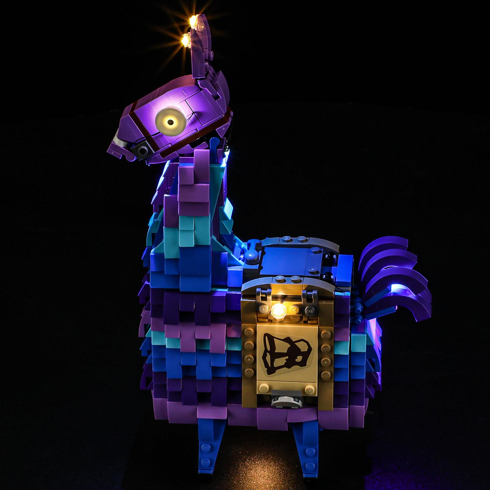Classic DIY LED Light Kit For Lego 77071 Supply Llama Assembled Building Block Toy Decoration Adjustable Lighting Accessories (No Lego Models)