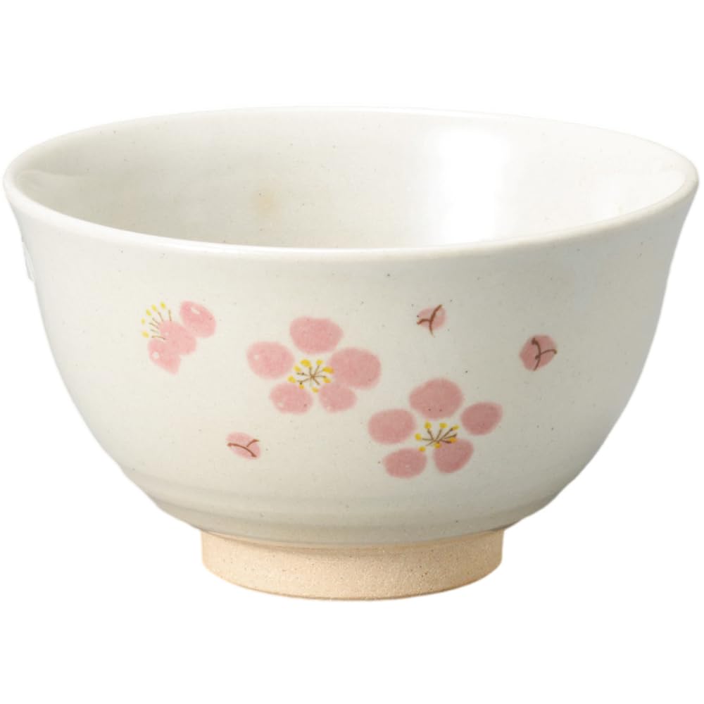Matcha Small Plum Blossom Matcha Mino Made in Japan Ale-net Bowl, Bowl, Ceramic, Ware,