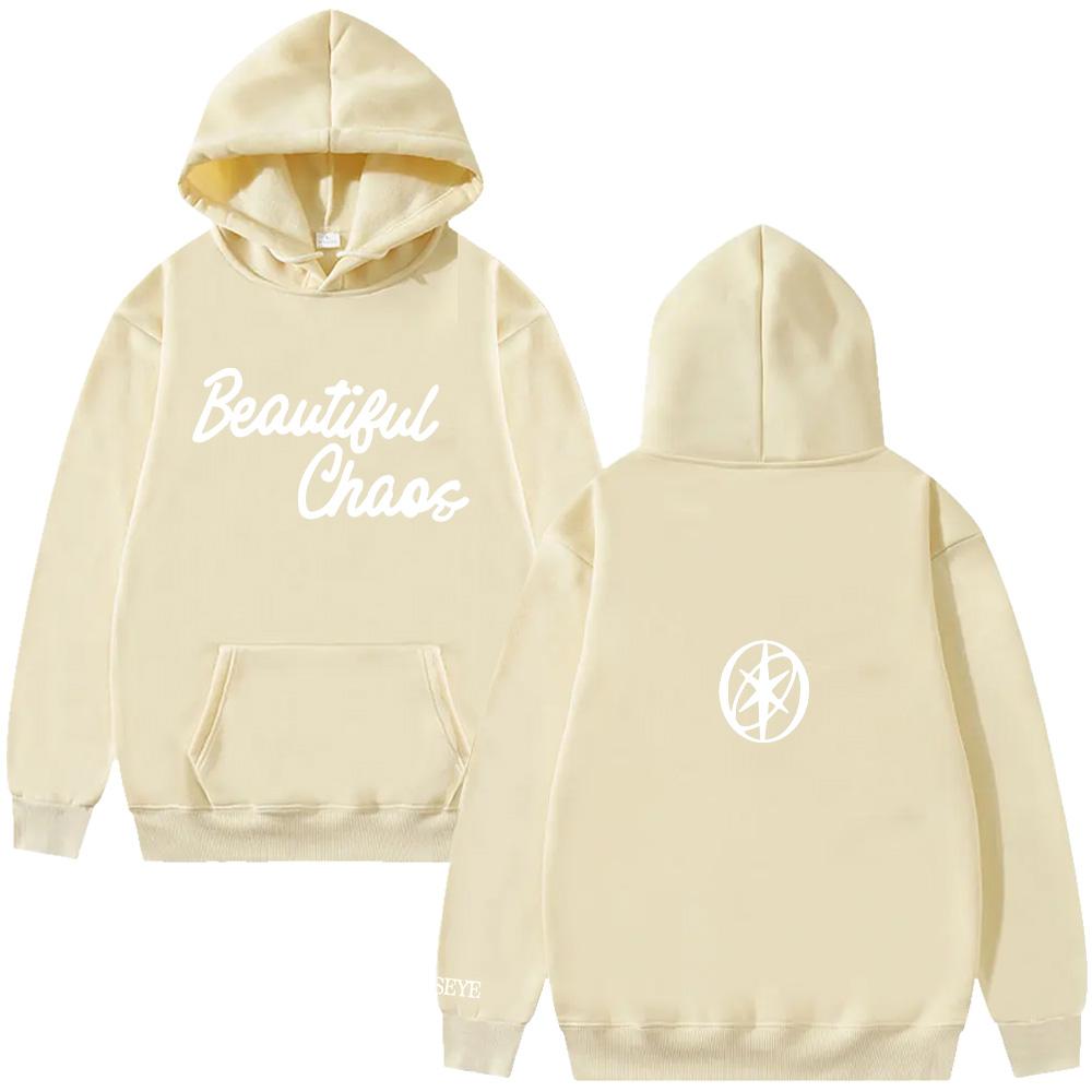 KATSEYE BEAUTIFUL CHAOS Mikina Módní Ležérní Mikina pro Fanoušky Dárky Módní Streetwear Dámské Pánské Dlouhý Rukáv Mikiny Pulovry