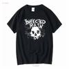 Infected Rain Alternative Metal Band Logo T Shirt S 2XL Vintage Washed Fashion Breathable Top For Everyday Wear Versatile