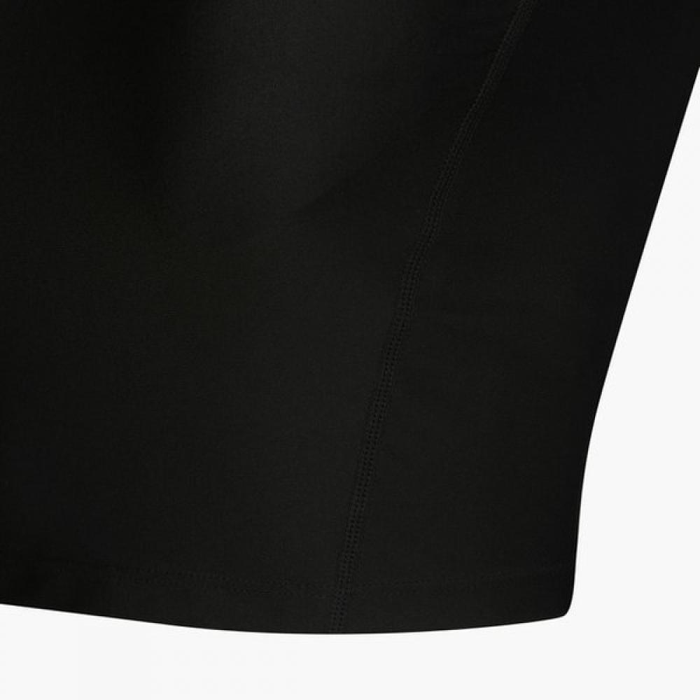 Le Coq Sportif Long sLeeve Half Zip Rash Guard Black Qp222srl51
