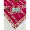 New Launch – Premium Cherry Red Rangoli Silk Saree