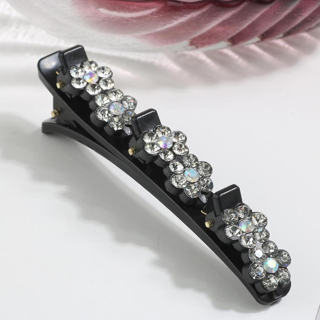 Braided Hairpins Set: Forehead Bangs, Broken Hair Arrangement Tool, Side Clips, Head Ornaments, and Hair Accessories.