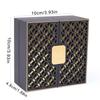 Elegant Black Jewelry Boxes Fancy Cardboard Designs Portable Accessory for Necklace Ring Earring Display and Storage