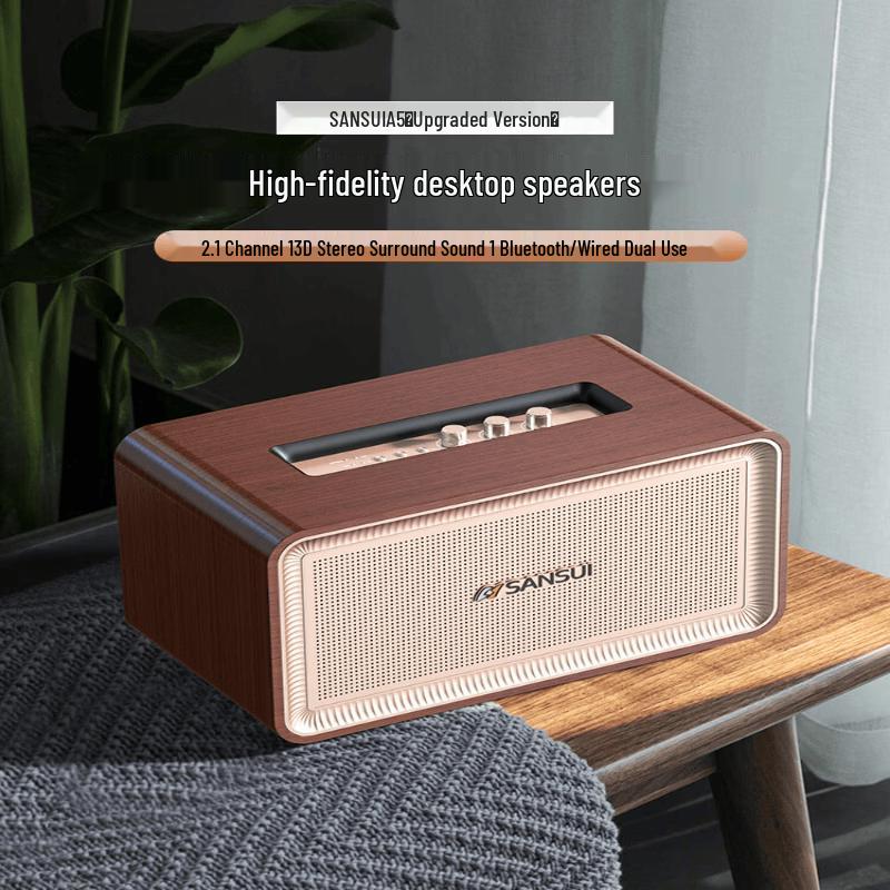 SANSUI A5 HIFI Desktop Bluetooth Speaker with Dolby Atmos (CN version)