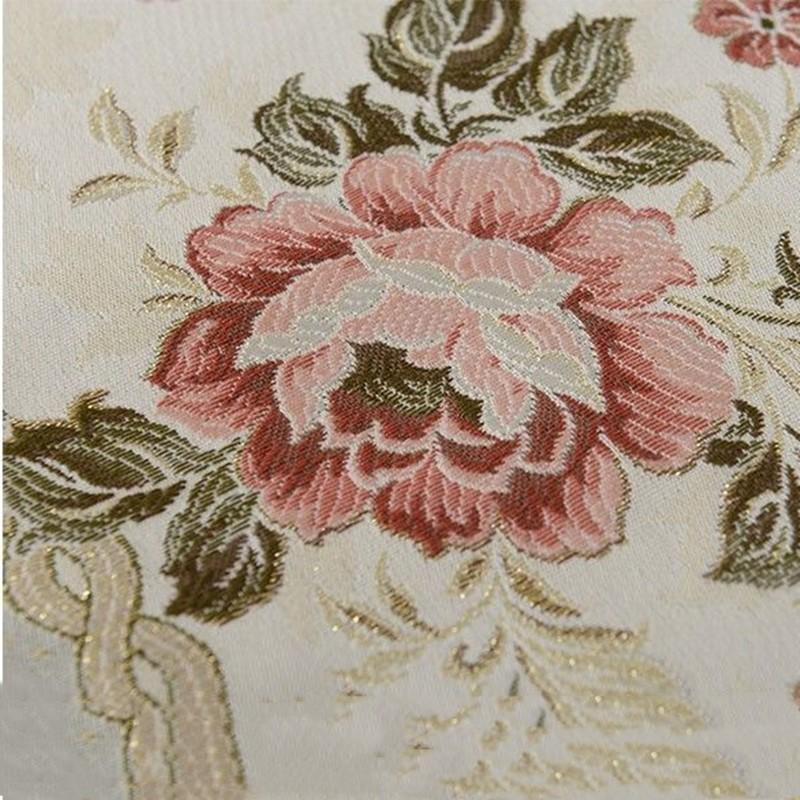 European Jacquard Table Flag Tea Table and TV Cabinet Anti Slip Long Towel Beaded Tassel Pendant Furniture Decoration Tablecloth