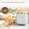 Premium Bread Maker Shaft Gasket and Metal Retaining Clip Set Oil Seals Suitable for Smooth and Efficient Operation