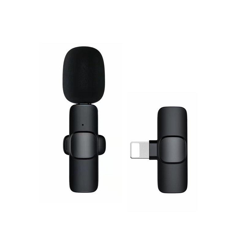 

Wireless Clip-On Lavalier Microphone for Phone Video Recording & Live Streaming
