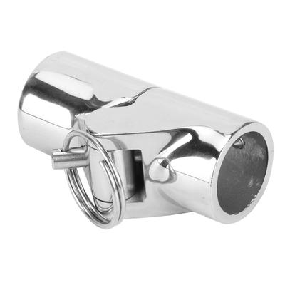 Marine Stainless Steel Folding Swivel Coupling Tube Pipe Connector with Tip Boat Accessories
