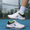 Badminton Shoes Men and Women Couples Sports Outdoor Training Shoes Tennis Shoes Wear-resistant Lightweight Shock-absorbing Training Volleyball Shoes