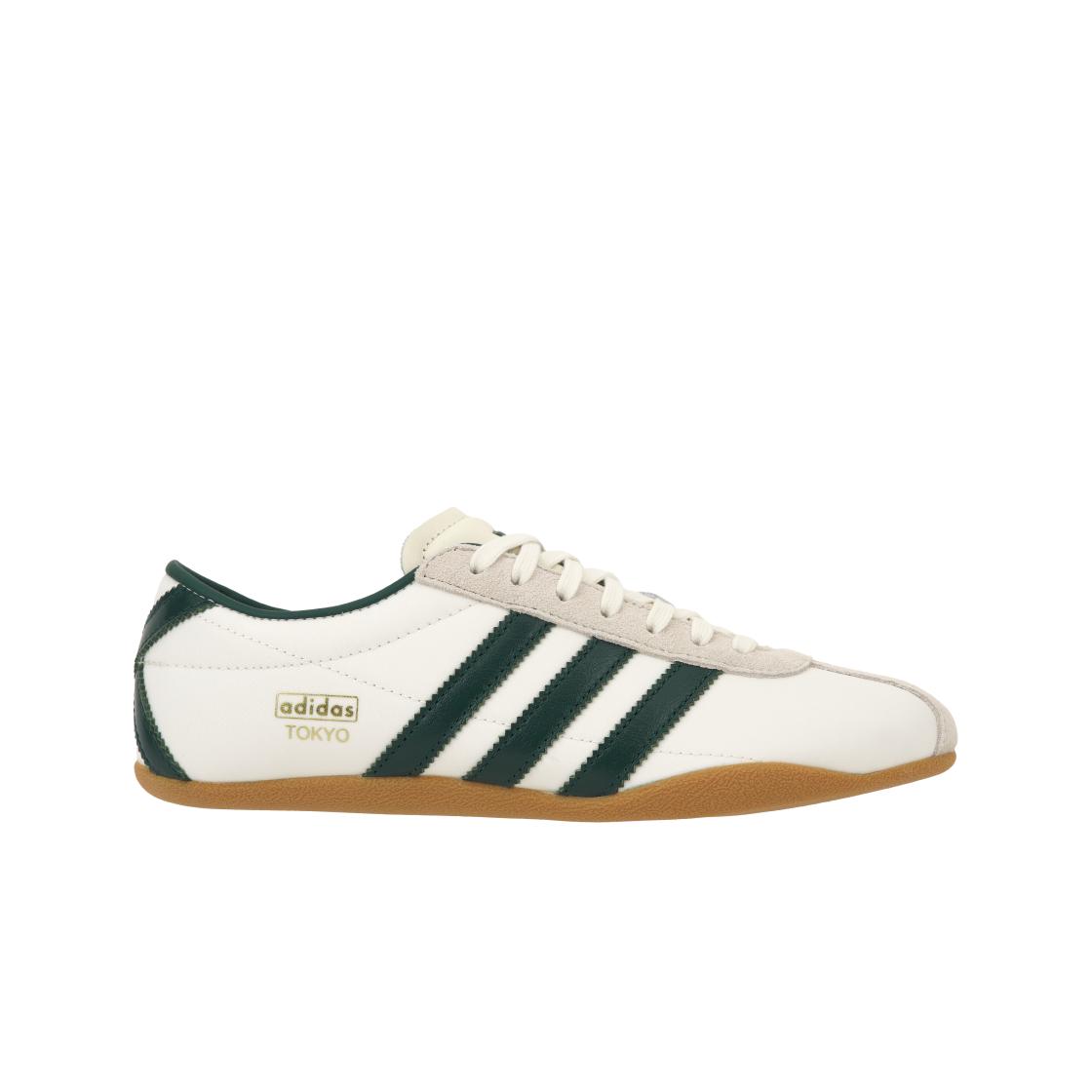 adidas Tokyo Off White Collegiate Green Women Sneakers Cream Gold-Metallic JP9705 36⅔