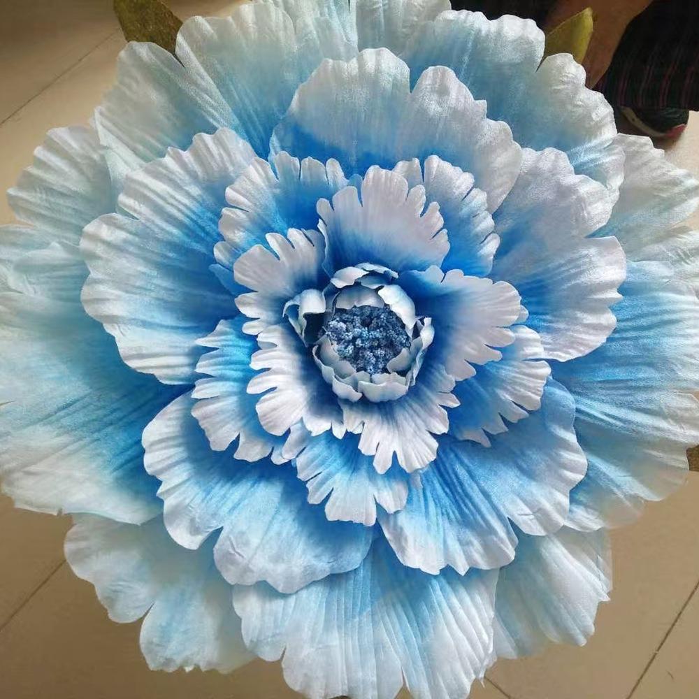 Pivoine Artificielle en Soie PE Fleur Géante de Mariage Nouvelles Fleurs Artificielles Vitrine