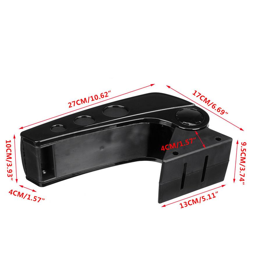 Universal Car Van Truck Adjustable Central Console Armrest Storage Box Arm Rest