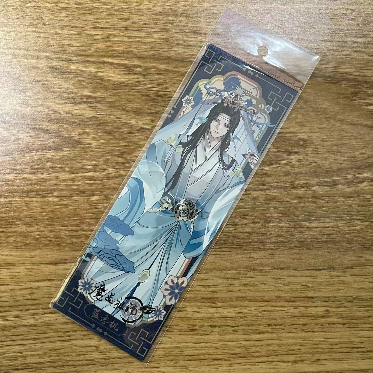 

1 шт. Аниме Mo Dao Zu Shi Laser Lomo Card Почтовая открытка Игрушка Бумага Изображение Картина Коллекция Карты Подарок На День Рождения style Lan Wangji B