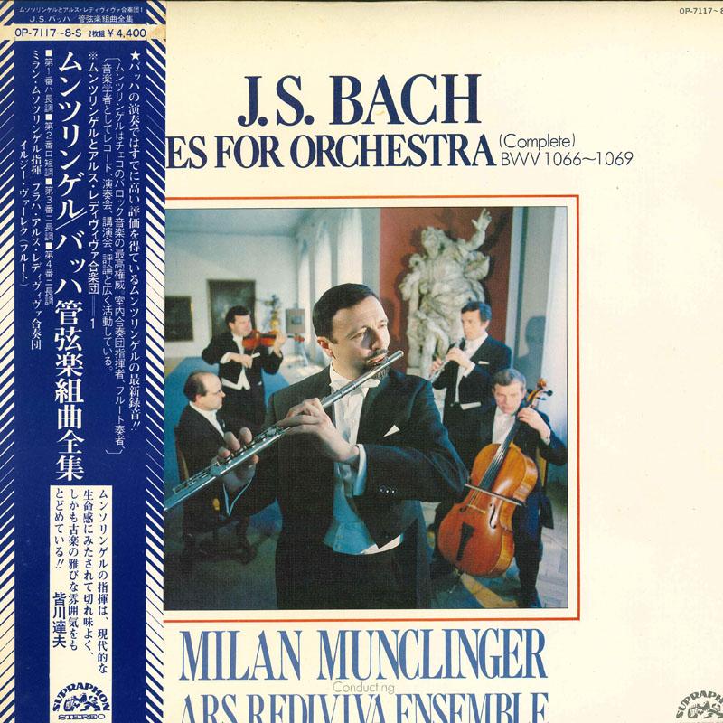 

LP Record MILAN MUNCLINGER Bach Suites For Orchestra OP71178S COLUMBIA 1974 Japan Obi Classical Used