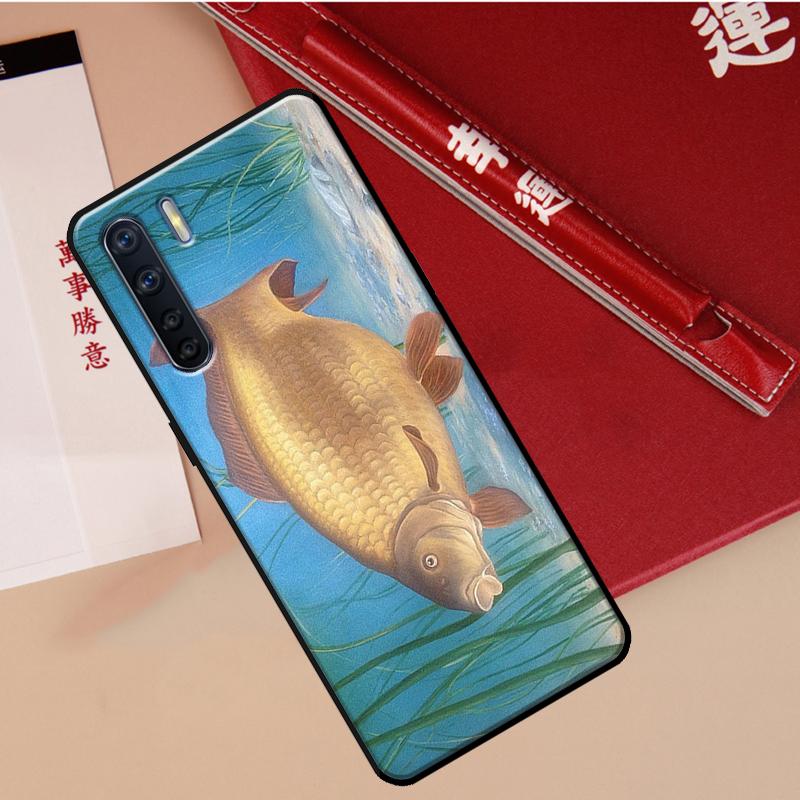 

CARP FISHING FISH Case For Oppo A94 A18 A74 A57 A17 A77 A38 A58 A78 A98 A54 A80 A60 A40 A96 A76 A16 A15 A5 Pro OPPO A94 4G