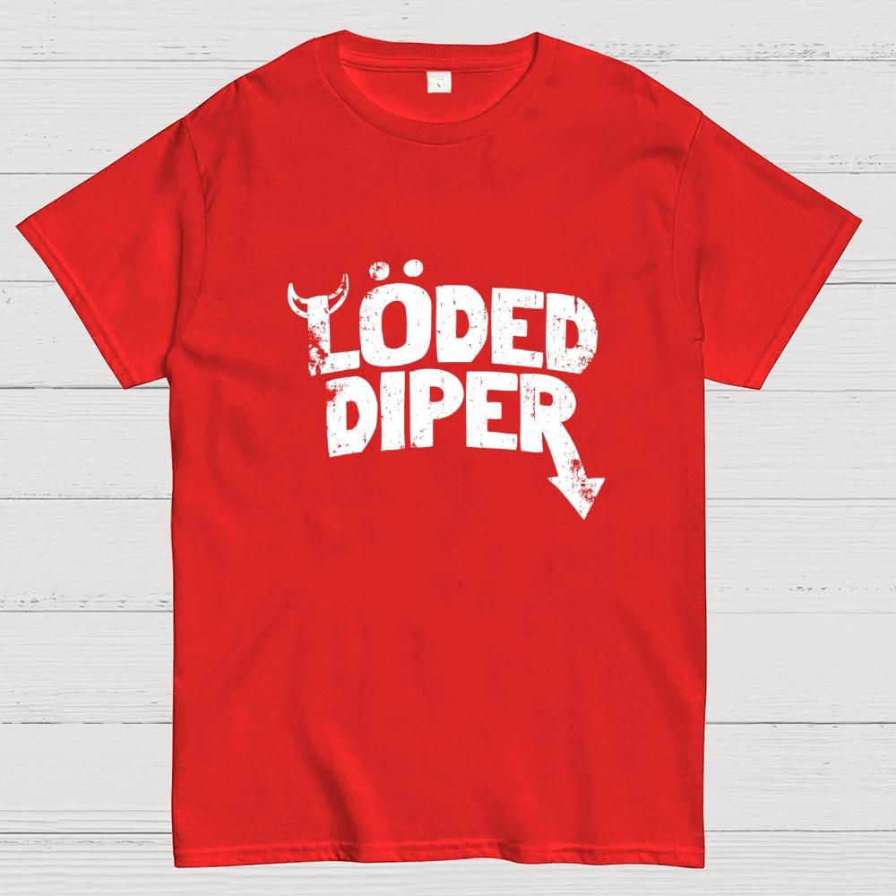 Loded Diper Cotton Casual Cool Loose T-Shirt