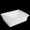 Morona Extra Thick Rectangular White Plastic Storage Box (2-Pack)