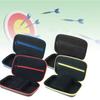 Dart Case, Hard Shell Storage Dart Case, Dart Storage Bag for Soft Steel Dart Tip, Shafts and Flights with Zippers Lock