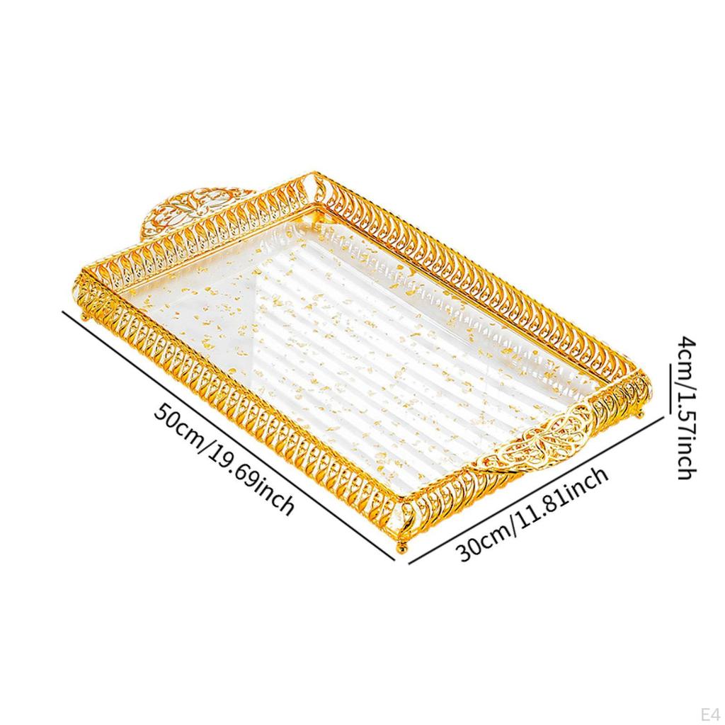 Rectangle Tray for Dining Room And Entertaining Events