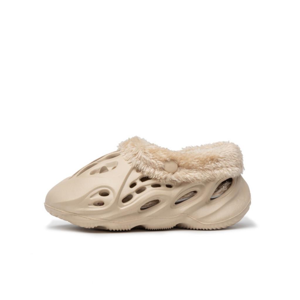 Thick Soled, Men's and Women's, Children's Cotton Shoes, Baby Shoes, Warm, Hairy Shoes, Plush, Thickened, Warm Shoes