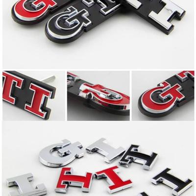 Car Front Grille Badge Emblem Sticker Logo Decal for Golf 6 7 POLO B5 B6 MK4 MK5 MK6 MK