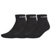 Neo Hc Ankle 3pp Solid Color Athleisure Casual Sports Socks Black Men's GE6128