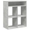 Vidaxl Regał, Betonowy Szary, 66X31X80 Cm, Materiał Drewnopochodny