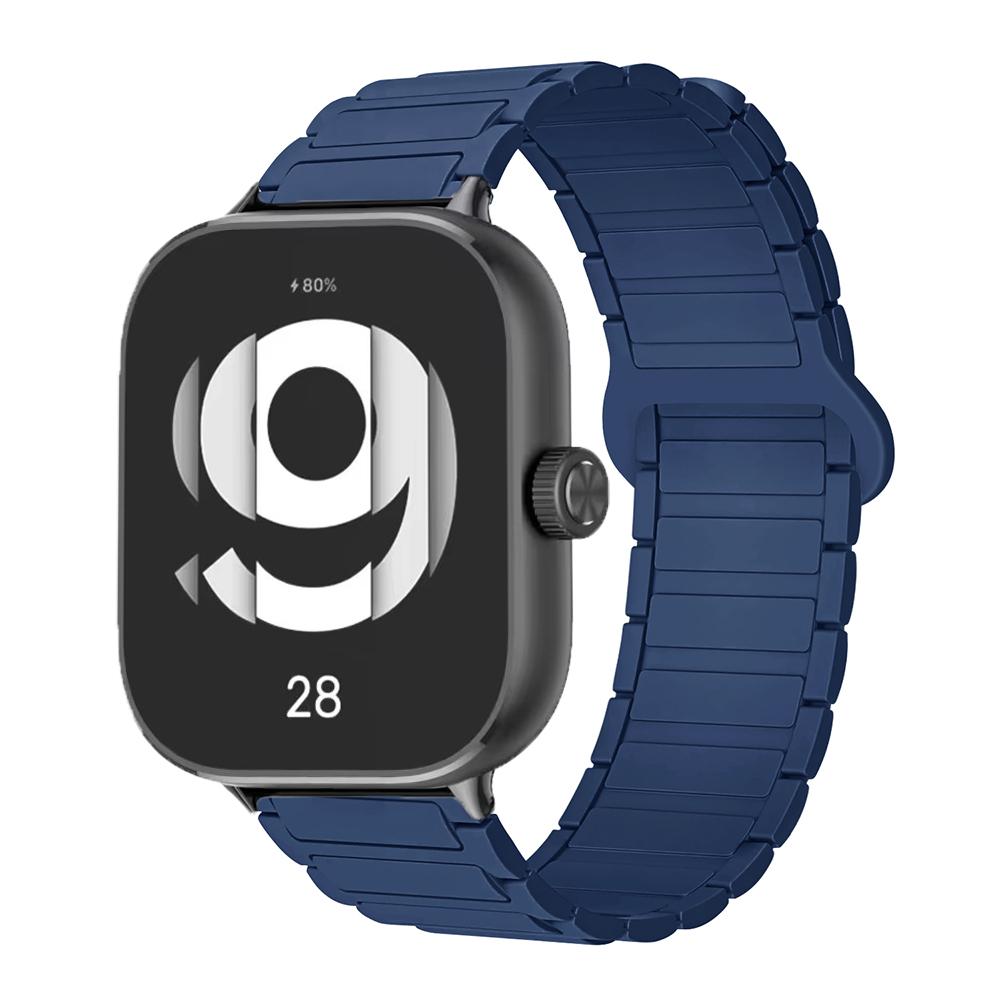 Magnetický náramek pro řemínek Redmi Watch 4 Silikonové pásky pro Xiaomi Mi Band 8 9 pro Řemínek k hodinkám Vyměnitelné příslušenství Correa