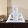 Creative Resin Heart-shaped Gesture Sculpture Desktop Non-slip Bookend Home Office Shelf Book Ends Stand Holder Decorative