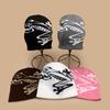 Autumn and Winter Niche Design Jumping Frog Knitted Hat Men and Women Warm Color Matching Hip-hop Street Outdoor Pullover Hat