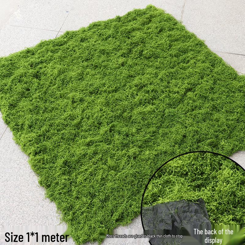 Bionic Artificial Moss Micro Landscape Ornaments for Bonsai and Paving