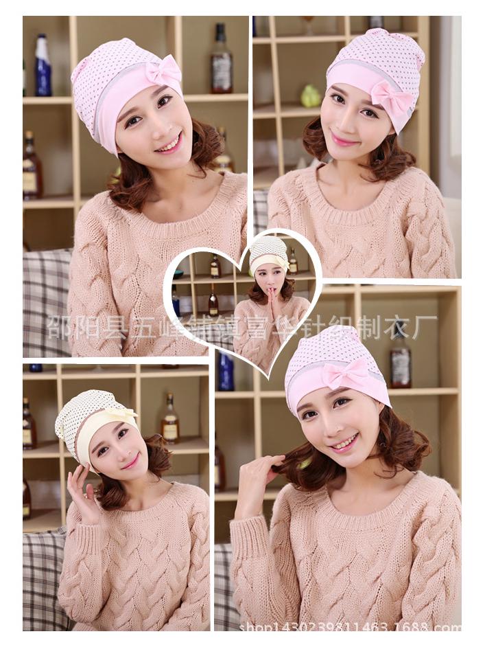 

Корейская шляпа в стиле бант на весну-лето послеродовая - Чистый хлопок лайкра, Широкие поля, Дышащая для беременных