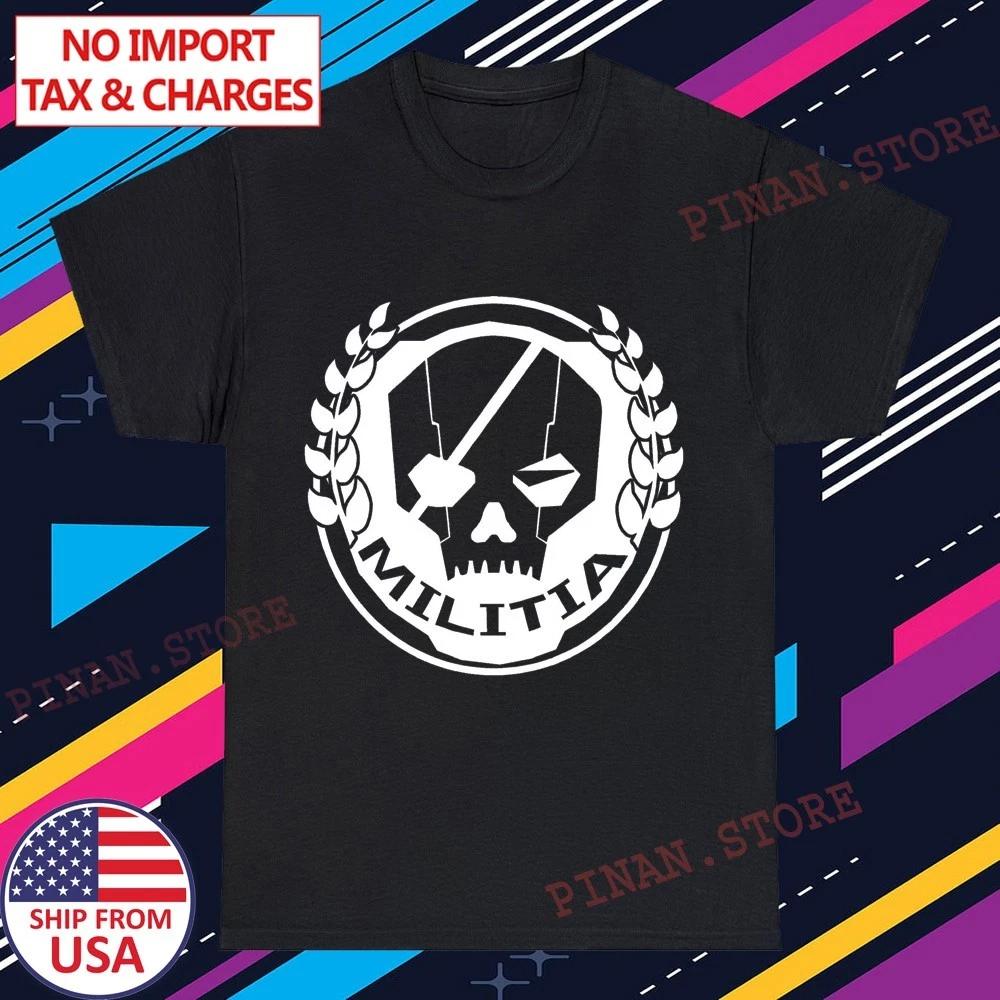 

Militia Army Men s Black Size S-5XL 2XL