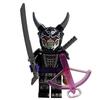 Ninja Warrior Superhero Doll With Weapon Single Building Block Assembly Toy