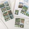 40 Stück DIY Scrapbooking Ästhetische Deko Sticker INS Journal Zubehör Neues Washi Papier Tagebuch Album