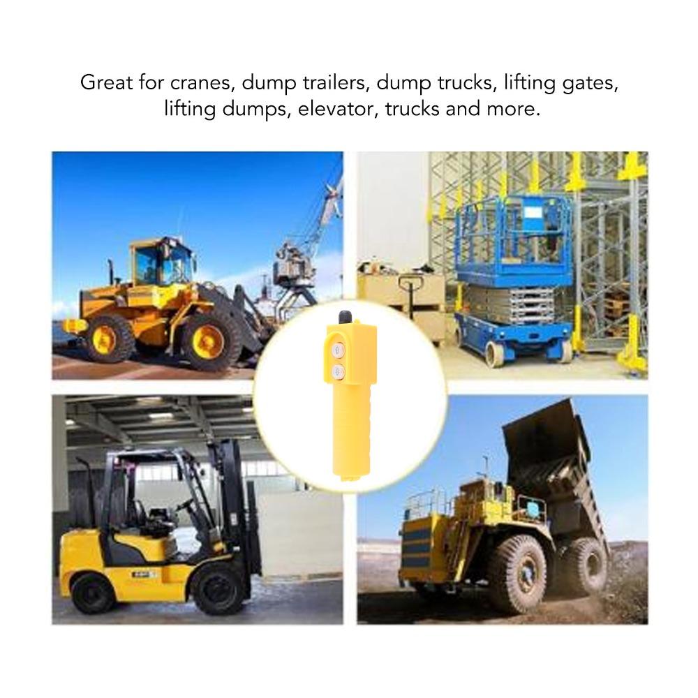 COB-61DR Crane Push Button Switch 220V 50uF Electric Hoist Switch Self-Resetting Rainproof Up Down Hoist Push Button