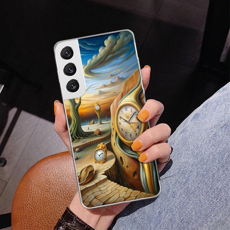 Salvador Dali Art Phnoe Case for Samsung Galaxy S26 S25 Edge S23 S24 Ultra S22 Plus S21 S20 FE Unique Cover Soft Coque Galaxy S2
